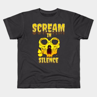 Scream in Silence Kids T-Shirt